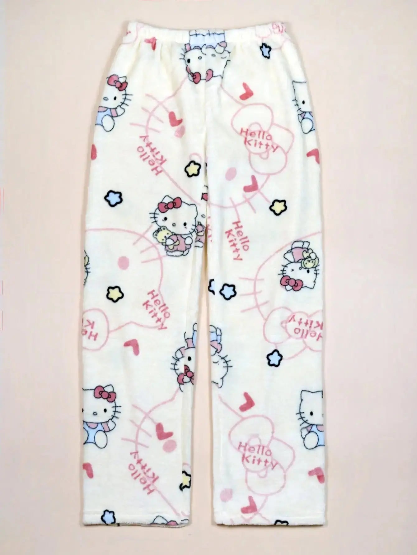 2026 New Hello Kitty Pajamas Pants Anime Women's Pajama Pants Cartoon Couple Home Sleepwear Trousers Leisure Home Clothing My Store