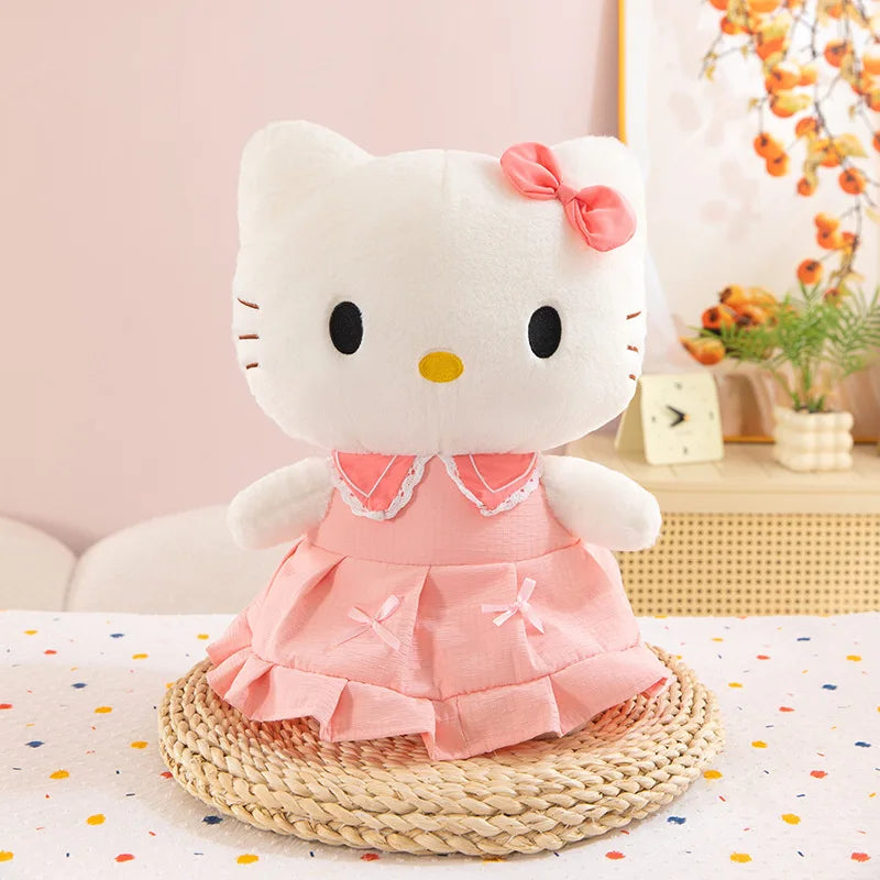 40/50cm Sanrio Hello Kitty Anime Hello Kitty Stuffed Toys Plushier Soft Pillow Birthday Gifts Kawaii Hello Kitty Plush Dolls My Store