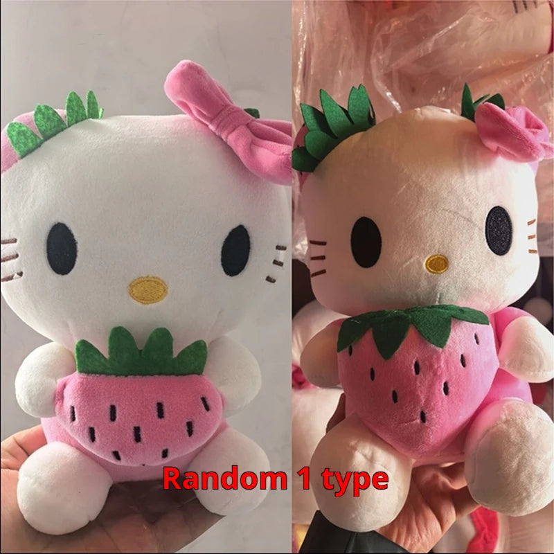 20-45cm Kawaii Hello Kitty Plush Toys Anime Kawaii Pillow Doll Stuffed Animal Children Plushies Decoration girls Birthday Gift My Store