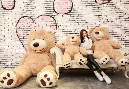 100cm-200cm America Giant Teddy Bear Plush Toys Soft Teddy Bear Skin Popular Birthday & Valentine's Gifts For Girls Kid's Toy My Store