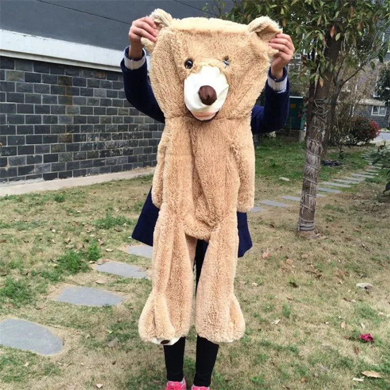 100-260cm Cheap unstuffed America Giant Bear Plush Toy Soft Bear Skin Birthday Valentine's Gifts For Girl Kid's Toy My Store