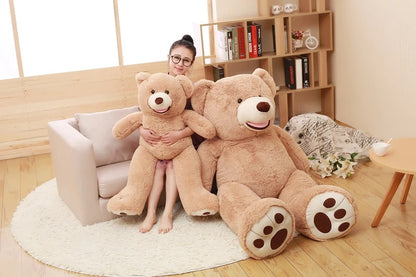 100-260cm Cheap unstuffed America Giant Bear Plush Toy Soft Bear Skin Birthday Valentine's Gifts For Girl Kid's Toy My Store