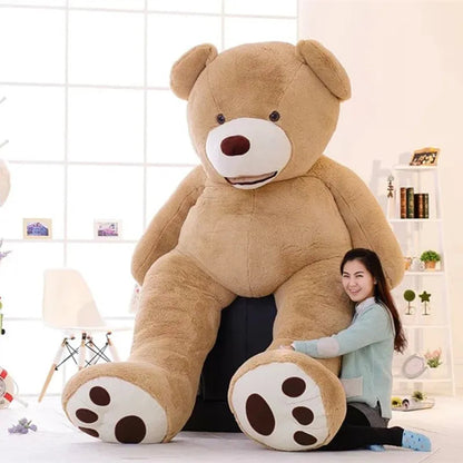 100-260cm Cheap unstuffed America Giant Bear Plush Toy Soft Bear Skin Birthday Valentine's Gifts For Girl Kid's Toy My Store