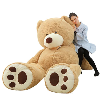 100-260cm Cheap unstuffed America Giant Bear Plush Toy Soft Bear Skin Birthday Valentine's Gifts For Girl Kid's Toy My Store