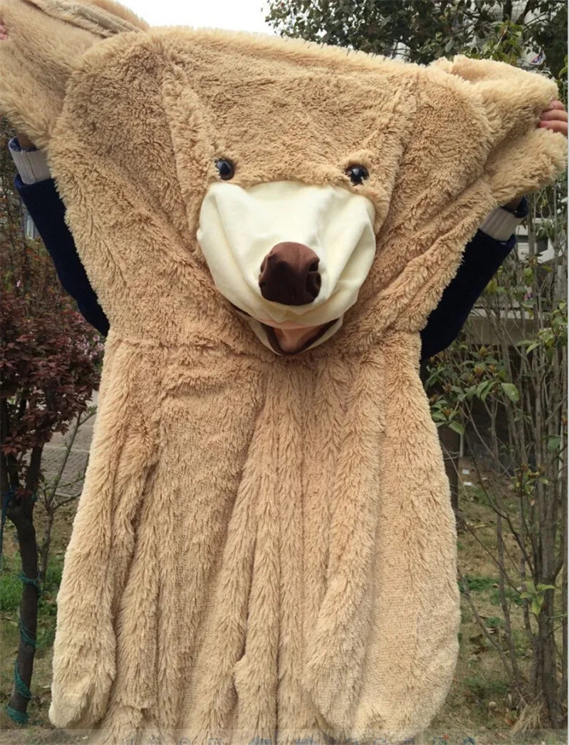 100-260cm Cheap unstuffed America Giant Bear Plush Toy Soft Bear Skin Birthday Valentine's Gifts For Girl Kid's Toy My Store