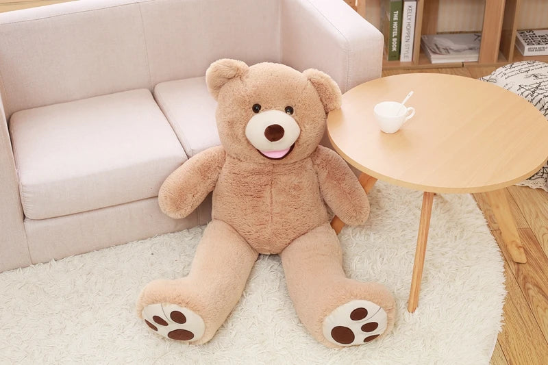 100-260cm Cheap unstuffed America Giant Bear Plush Toy Soft Bear Skin Birthday Valentine's Gifts For Girl Kid's Toy My Store