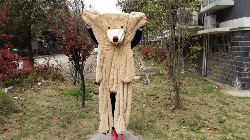 100-260cm Cheap unstuffed America Giant Bear Plush Toy Soft Bear Skin Birthday Valentine's Gifts For Girl Kid's Toy My Store
