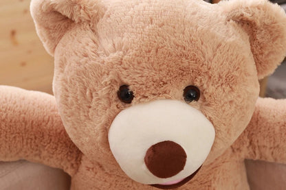 100-260cm Cheap unstuffed America Giant Bear Plush Toy Soft Bear Skin Birthday Valentine's Gifts For Girl Kid's Toy My Store