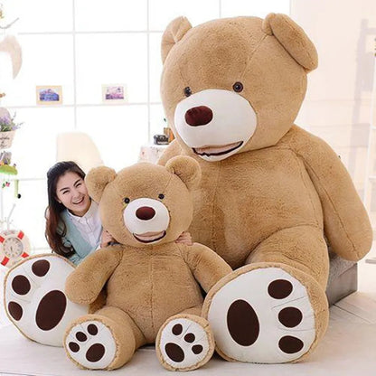 100-260cm Cheap unstuffed America Giant Bear Plush Toy Soft Bear Skin Birthday Valentine's Gifts For Girl Kid's Toy My Store