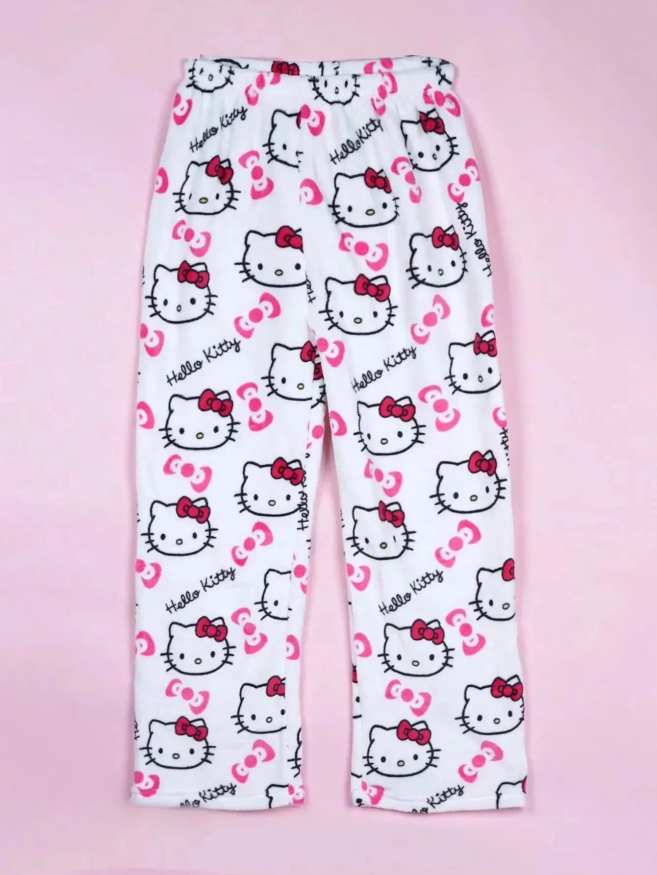 2026 New Hello Kitty Pajamas Pants Anime Women's Pajama Pants Cartoon Couple Home Sleepwear Trousers Leisure Home Clothing My Store