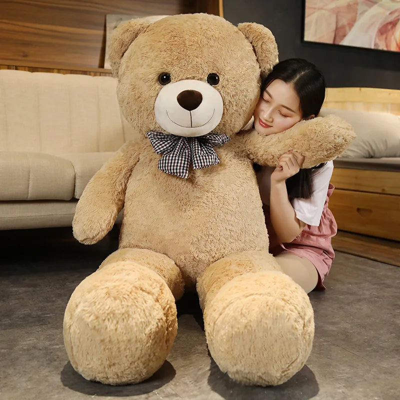 Giant Size American Teddy Bear Plush Toy Big Stuffed Animals Dolls Birthday Valentines Day Gift Soft Pillow for Grilfriend Girl My Store