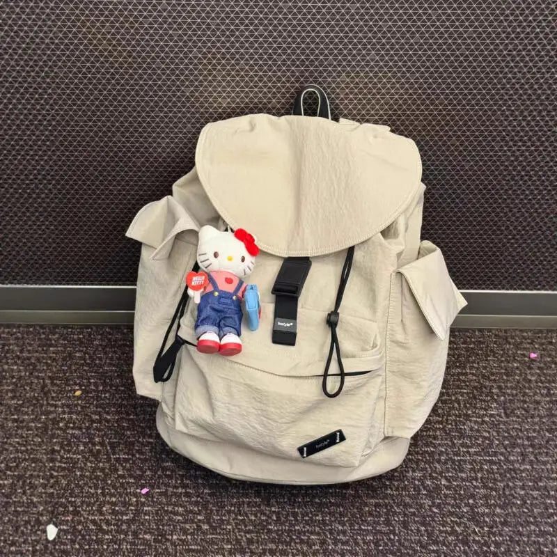 Series Hellokitty Celebrity Style Denim Long Leg Bag Cute Cartoon Backpack Ornament Fashion Accessories Gift for Girls Fans My Store