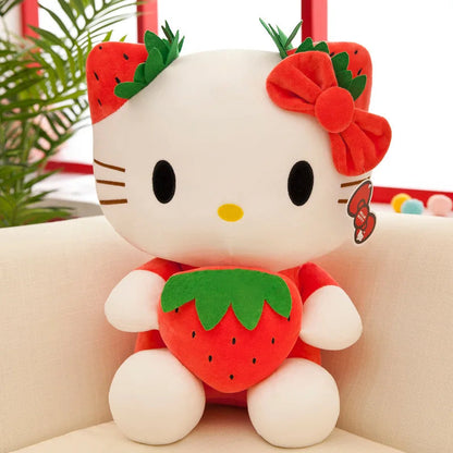 20-45cm Kawaii Hello Kitty Plush Toys Anime Kawaii Pillow Doll Stuffed Animal Children Plushies Decoration girls Birthday Gift My Store