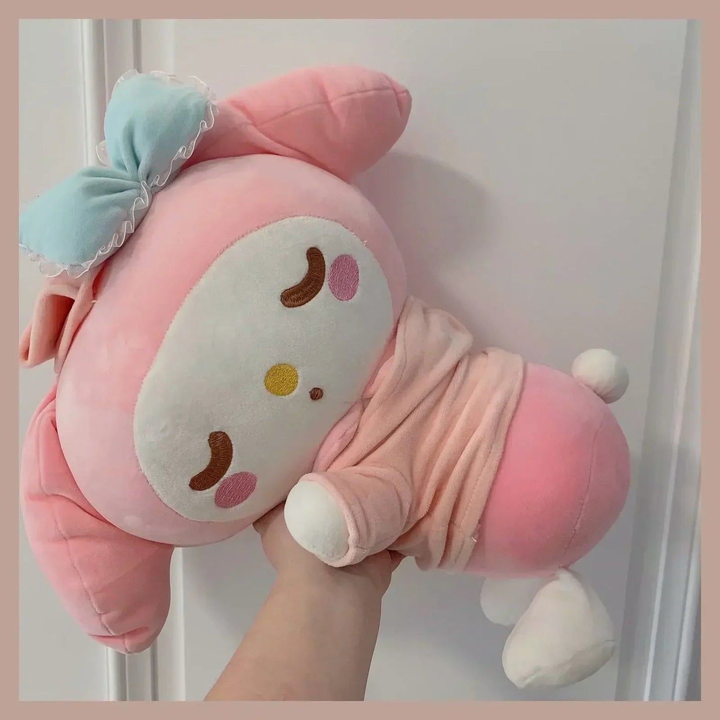 Sanrio Plush Cinnamoroll Doll Melody Kuromi Doll Plushie Toy Kawaii Anime Sweet Lovely Cartoon Cute Soft Birthday Gift For Girls My Store