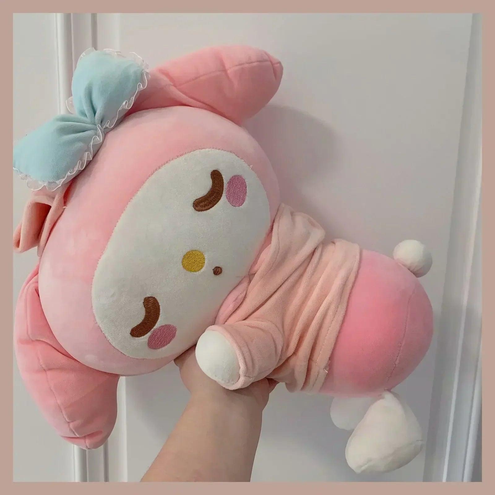 Sanrio Plush Cinnamoroll Doll Melody Kuromi Doll Plushie Toy Kawaii Anime Sweet Lovely Cartoon Cute Soft Birthday Gift For Girls My Store