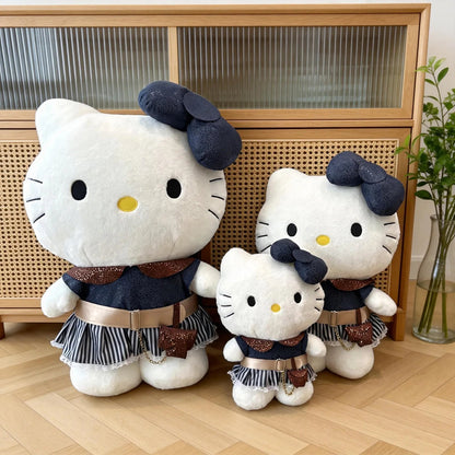40-80CM Large Big Size Hello Kitty Plushies Sanrio Cartoon Anime Peluche Comfortable Soft Doll Ornament Children's Toy Gifts My Store
