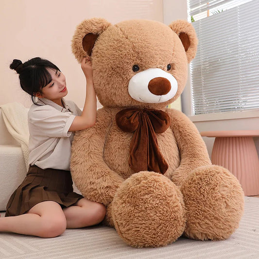 Giant Size American Teddy Bear Plush Toy Big Stuffed Animals Dolls Birthday Valentines Day Gift Soft Pillow for Grilfriend Girl My Store