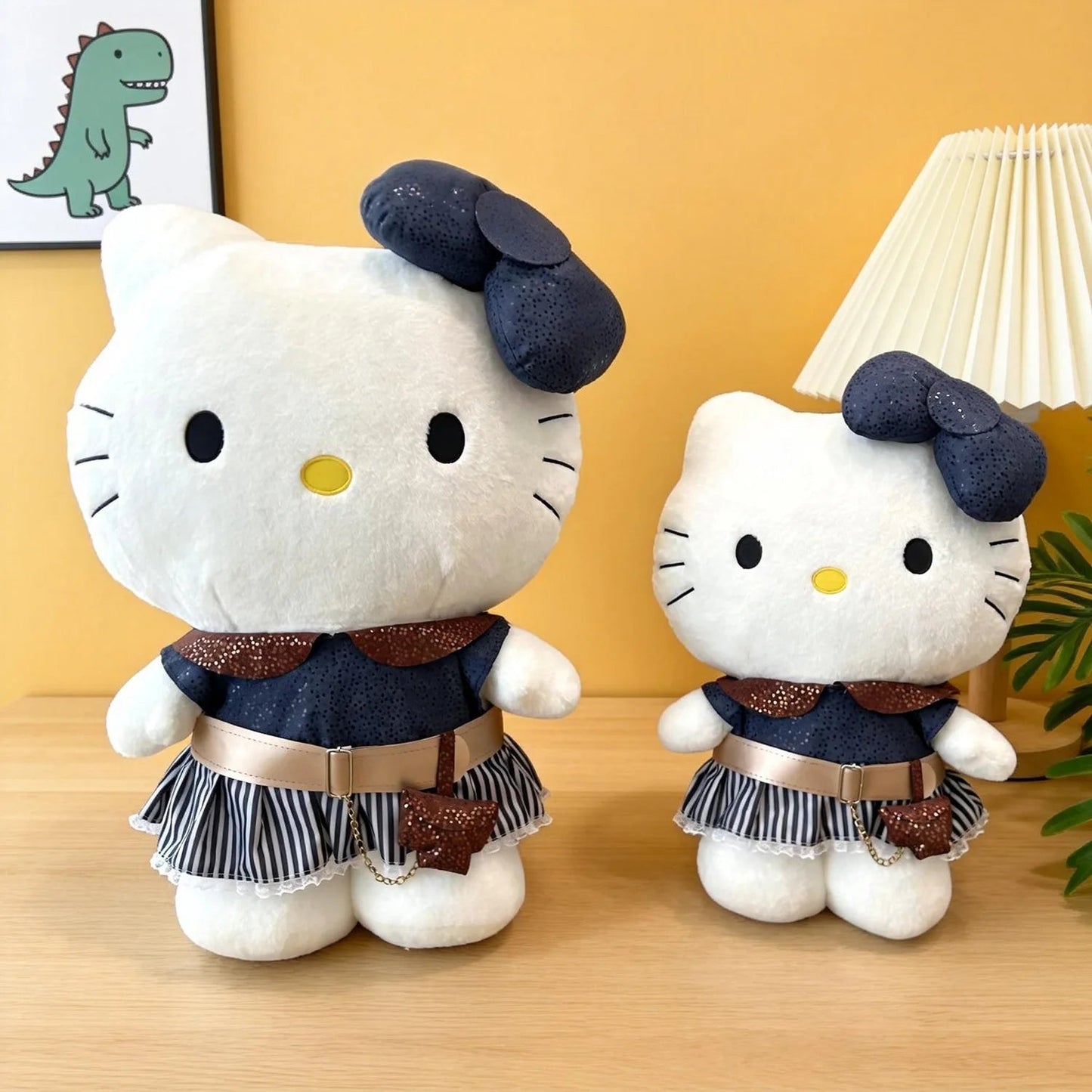 40-80CM Large Big Size Hello Kitty Plushies Sanrio Cartoon Anime Peluche Comfortable Soft Doll Ornament Children's Toy Gifts My Store