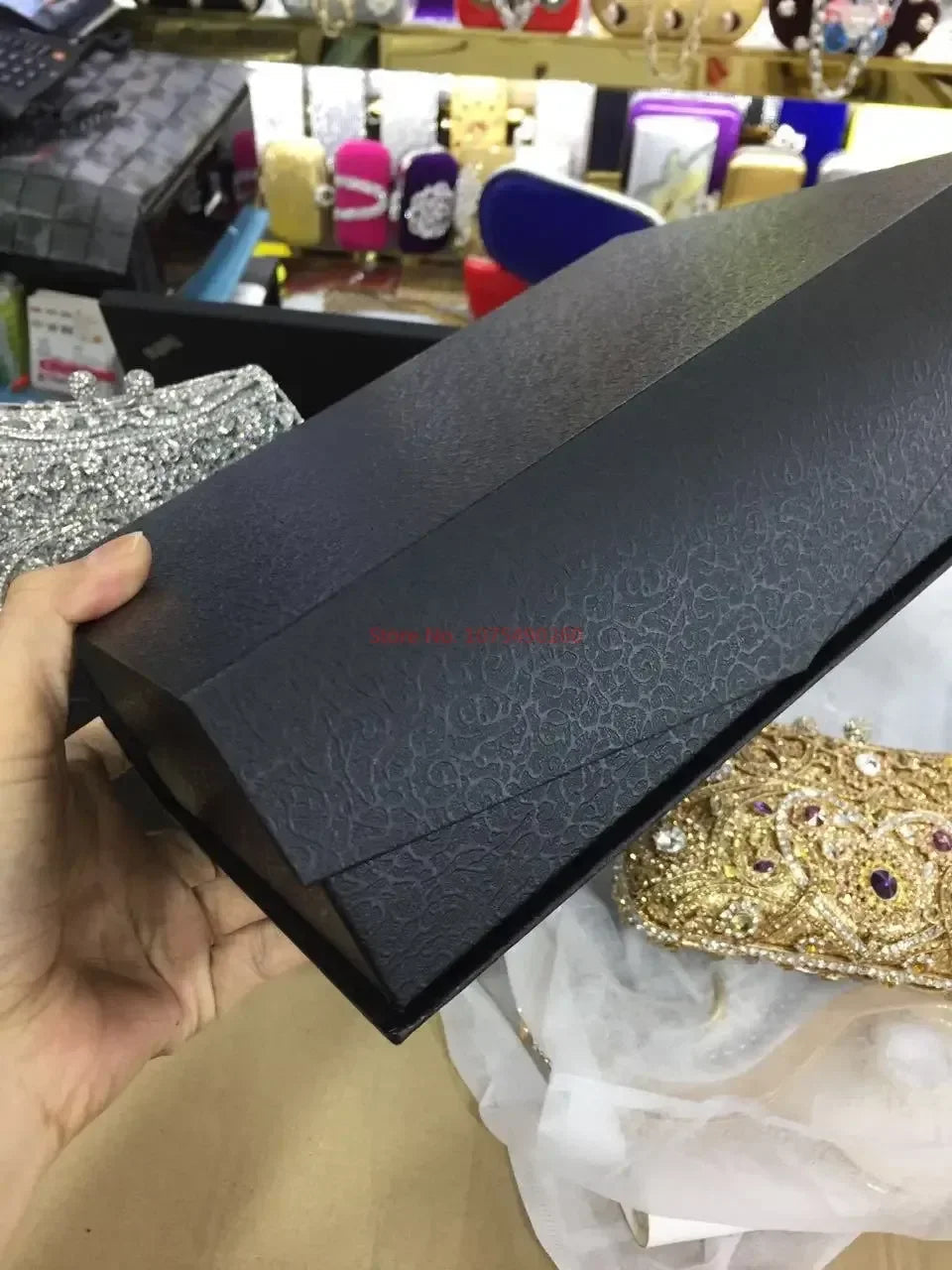 Hellokitty Anime Cartoon Shape Rhinestone Cartoon Full Of Diamonds Dinner Bag Handmade Diamond-Set Lady'S Clutch Christmas Gift My Store