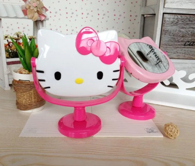 Hello Kitty My melody Fashion Dressing Table Bedroom Mirror Desktop Cosmetic Mirror Home Creative Dormitory Gift Wholesale My Store