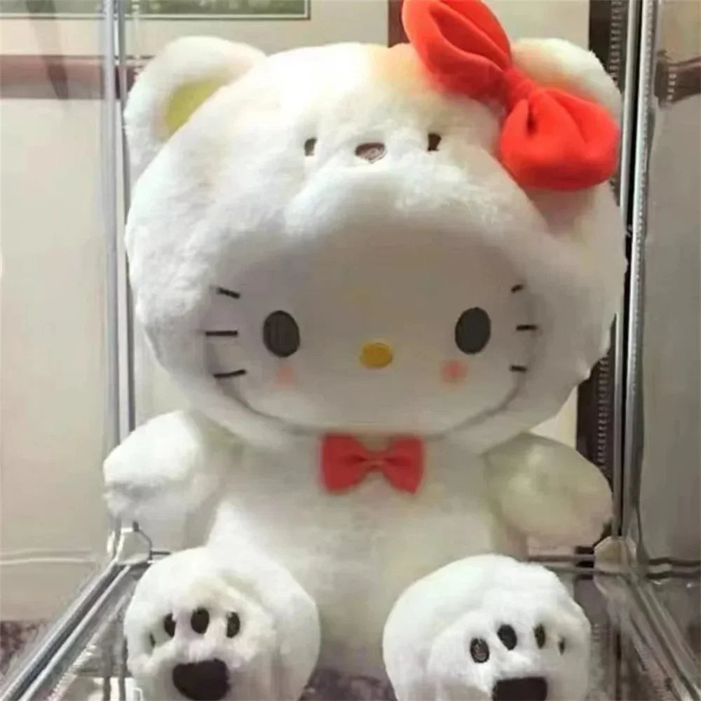 Sanrio 25cm Hello kitty Kuromi Mymelody Cinnamorol Kawaii Anime Plush Toys  Soft Stuffed Doll Plushie Pillow Xmas Gift Decor!!! My Store