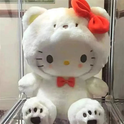 Sanrio Plush Cute hello kitty Cinnamoroll Kuromi My Melody Plush Toys Doll Pillow Anime Cartoon Kids Gifts Room Decoration Dolls My Store