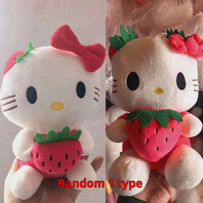 20-45cm Kawaii Hello Kitty Plush Toys Anime Kawaii Pillow Doll Stuffed Animal Children Plushies Decoration girls Birthday Gift My Store