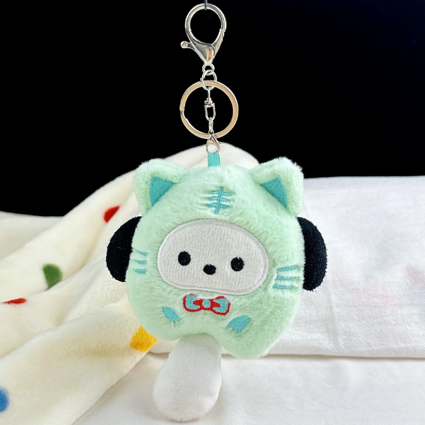 HOT Sanrio Cute Plush Stuffed Toy Keychain Anime Peripheral Kuromi Backpack Hanging Chain Holiday Gifts For Boys And Girls My Store