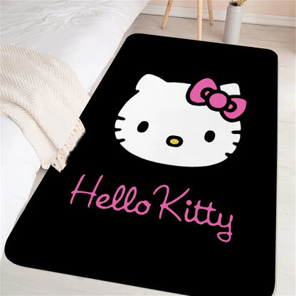 1pc Sanrio Hello Kitty Soft Large Mat - Washable, Non-Slip Runner Rug with Cute Cartoon Design for Bedroom, Living Room, Entra My Store