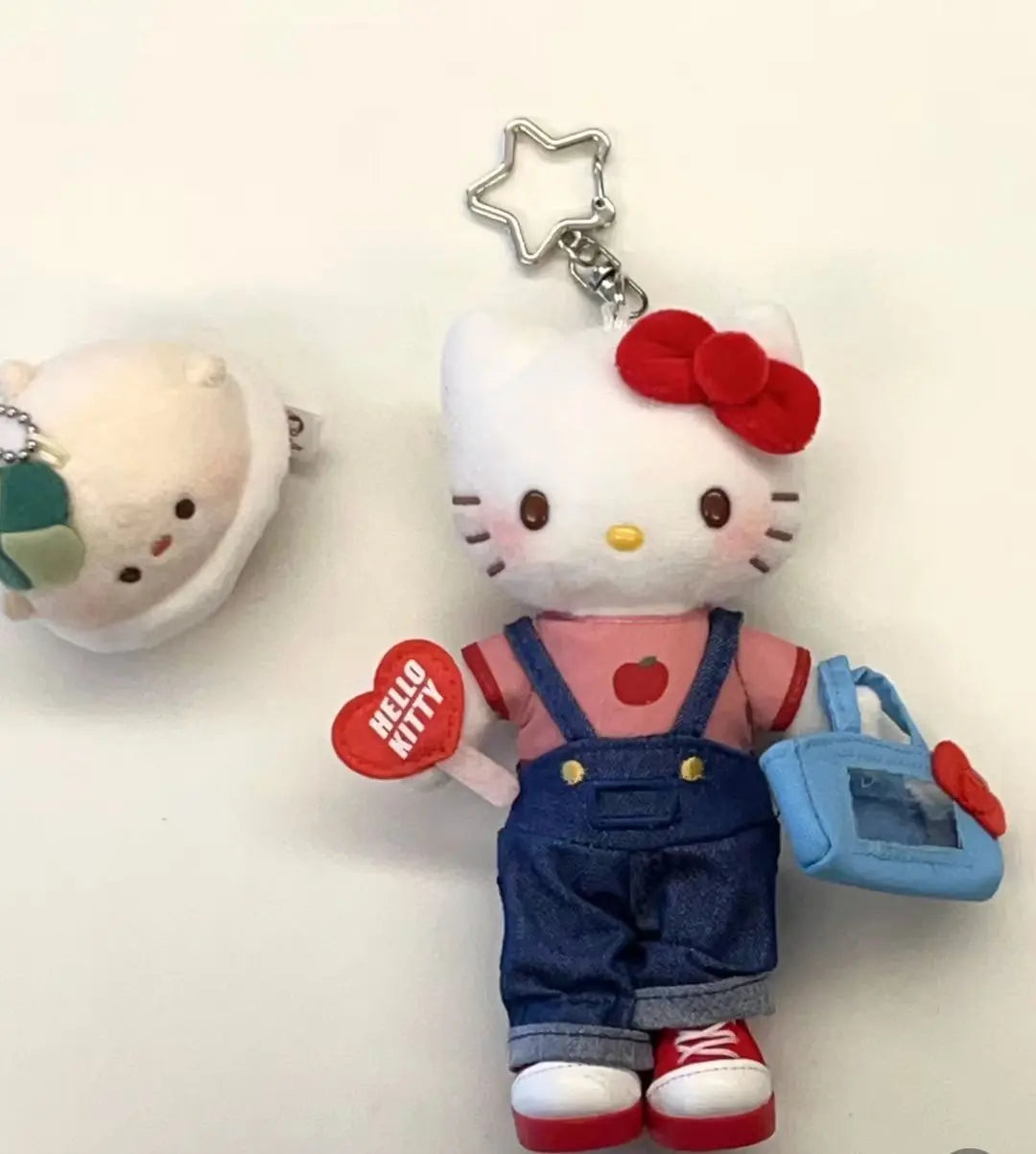 Series Hellokitty Celebrity Style Denim Long Leg Bag Cute Cartoon Backpack Ornament Fashion Accessories Gift for Girls Fans My Store