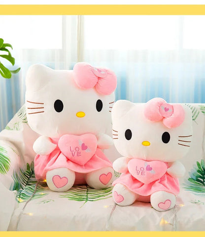 23-30cm Hello Kitty Plush Stuffed Toys Cute Anime Cartoon Soft Pillow Doll For Children Birthday Xmas Gifts My Store