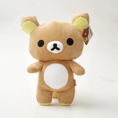 White Strawberry Rilakkuma Plush collection Teddy Bear Peluche Anime Bear Kuma Plushies Stuffed Doll Kawaii Room Decor Girl Gift My Store