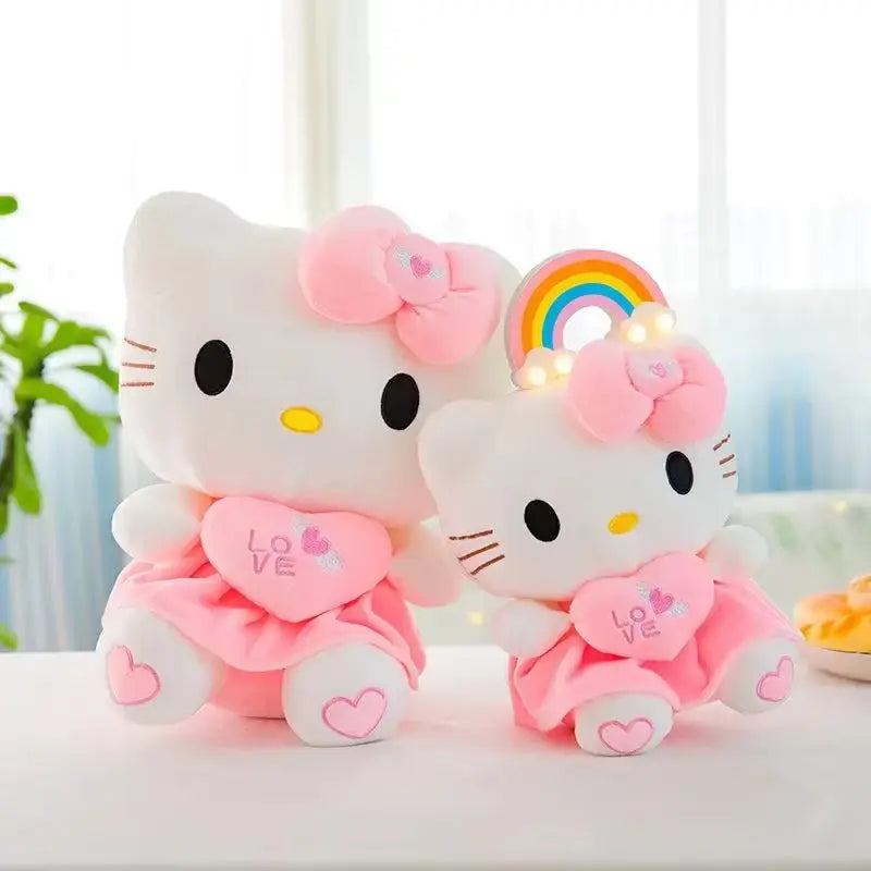 23-30cm Hello Kitty Plush Stuffed Toys Cute Anime Cartoon Soft Pillow Doll For Children Birthday Xmas Gifts My Store