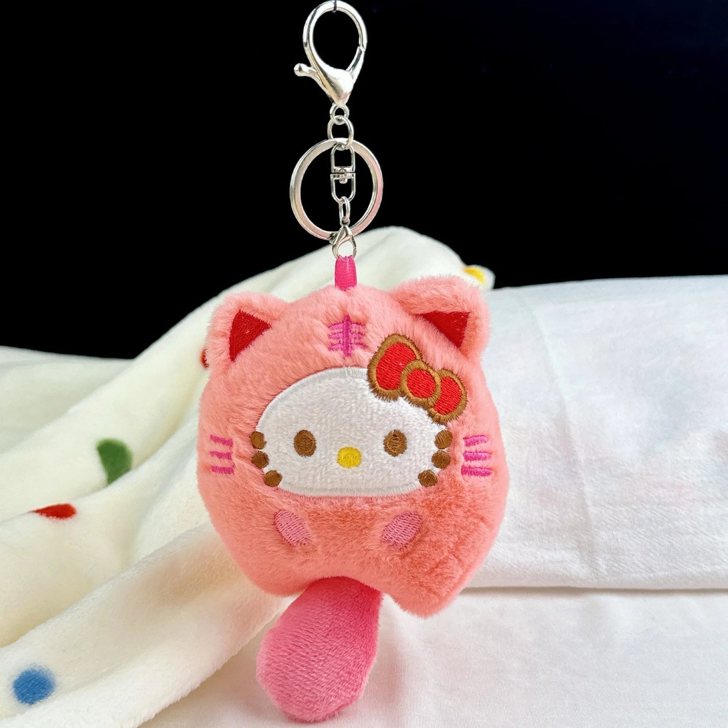 HOT Sanrio Cute Plush Stuffed Toy Keychain Anime Peripheral Kuromi Backpack Hanging Chain Holiday Gifts For Boys And Girls My Store