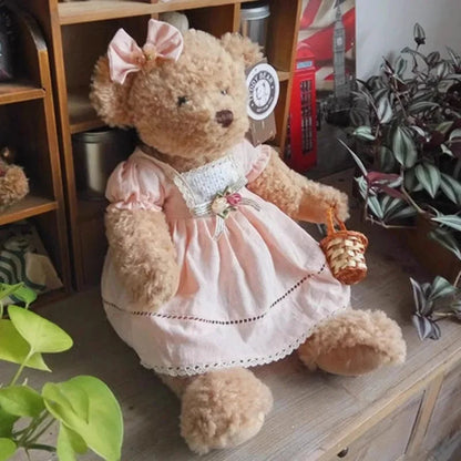 1pc  45cm cute Teddy Bear Plush Toys  Stuffed Animal Doll Teddy Bear with clothes kidz children gifts girl christmas presents My Store