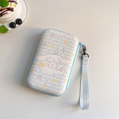 Cartoon Sanrio Data Cable Headphone portable hard drive Storage Bag Charger Protective Case coin purse Travel essentials gifts My Store