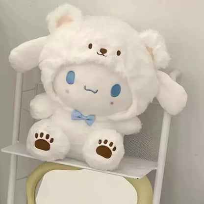 Sanrio 25cm Hello kitty Kuromi Mymelody Cinnamorol Kawaii Anime Plush Toys  Soft Stuffed Doll Plushie Pillow Xmas Gift Decor!!! My Store