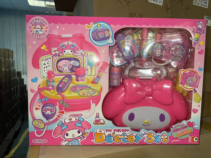 Sanrio Hello Kitty Small Appliances Refrigerator Oven Rice Cooker Girl Simulation Play House Toy Set Kawaii Child Birthday Gift My Store