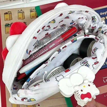 Hello Kitty Bag Pochacco High-capacity Cute Cartoon Stationery Pencil Case Delicate Convenient Students' Supplies Storage Bag My Store
