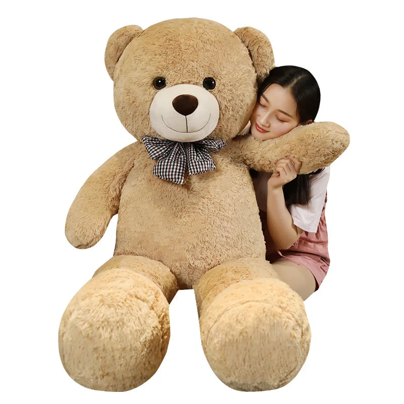 Giant Size American Teddy Bear Plush Toy Big Stuffed Animals Dolls Birthday Valentines Day Gift Soft Pillow for Grilfriend Girl My Store