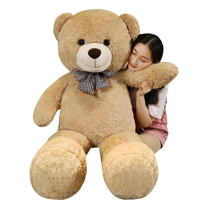 Giant Size American Teddy Bear Plush Toy Big Stuffed Animals Dolls Birthday Valentines Day Gift Soft Pillow for Grilfriend Girl My Store