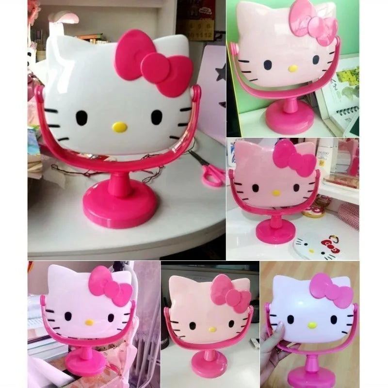 Hello Kitty My melody Fashion Dressing Table Bedroom Mirror Desktop Cosmetic Mirror Home Creative Dormitory Gift Wholesale My Store
