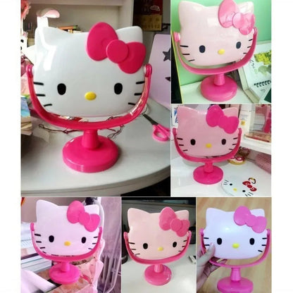 Hello Kitty My melody Fashion Dressing Table Bedroom Mirror Desktop Cosmetic Mirror Home Creative Dormitory Gift Wholesale My Store