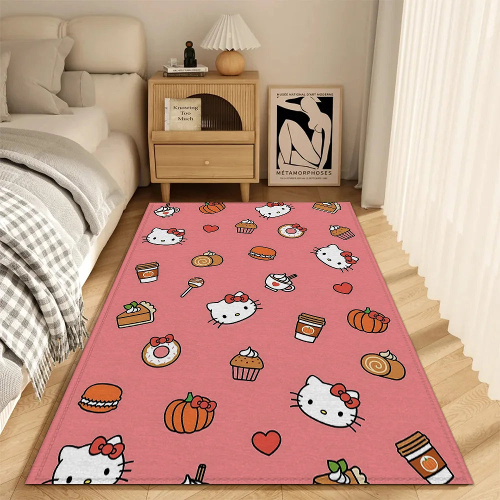 Decoration Rug Mat Bedroom Carpet Room Carpet H-hello Kitty Bath Mats Doormat Entrance Door Rugs Home Carpets Choice Foot Floor My Store