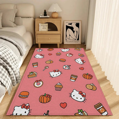 Decoration Rug Mat Bedroom Carpet Room Carpet H-hello Kitty Bath Mats Doormat Entrance Door Rugs Home Carpets Choice Foot Floor My Store