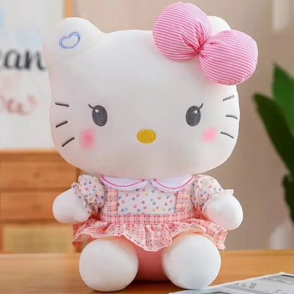 Sanrio 25cm Hello kitty Kuromi Mymelody Cinnamorol Kawaii Anime Plush Toys  Soft Stuffed Doll Plushie Pillow Xmas Gift Decor!!! My Store