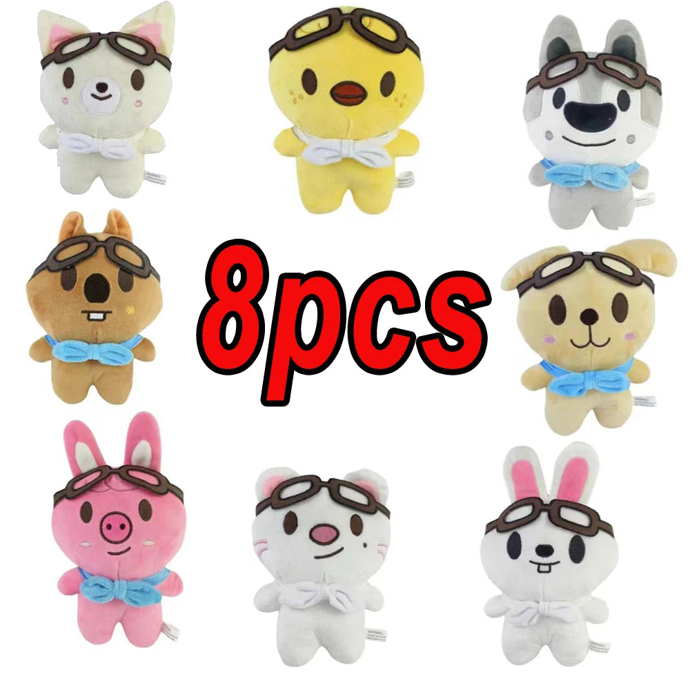 23-50cm Skzoo Plush Toy Wolfchan Kawaii Cartoon Stuffed Animal Plushie Doll Large Size Stray kids Plush Sleeping Pillow Gift My Store