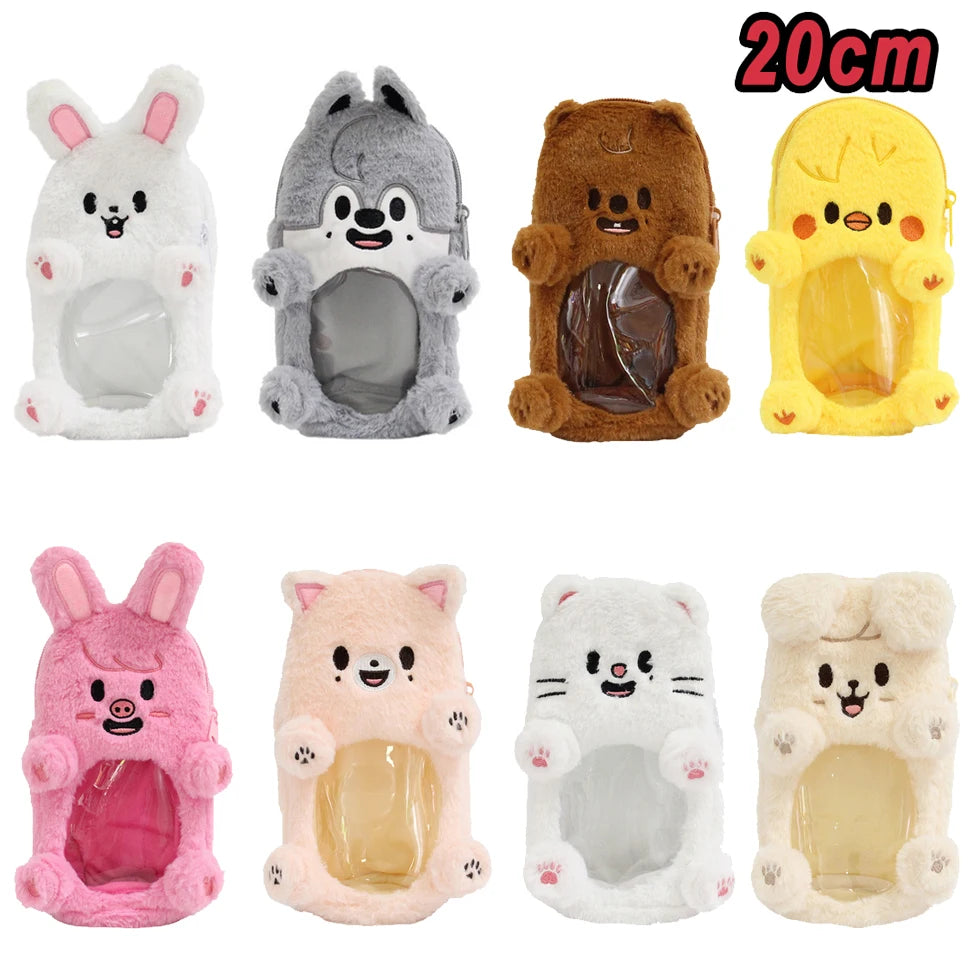 23-50cm Skzoo Plush Toy Wolfchan Kawaii Cartoon Stuffed Animal Plushie Doll Large Size Stray kids Plush Sleeping Pillow Gift My Store