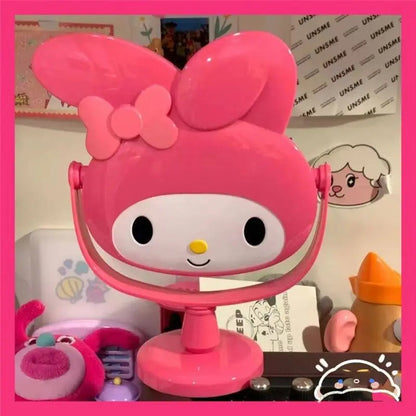 Hello Kitty My melody Fashion Dressing Table Bedroom Mirror Desktop Cosmetic Mirror Home Creative Dormitory Gift Wholesale My Store