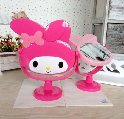 Hello Kitty My melody Fashion Dressing Table Bedroom Mirror Desktop Cosmetic Mirror Home Creative Dormitory Gift Wholesale My Store